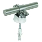 DEHN - Staffa porta asta in acciaio inox per tubi da 16mm.