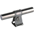 DEHN - Staffa porta asta inox con graffa per montaggio facile e sicuro.