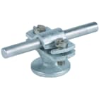 DEHN - Staffa portafilo con cavallotto per Td 7-10mm Fe/tZn con filetto interno M8. 275110