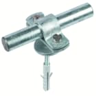 DEHN - Staffa porta asta con rondella di copertura.