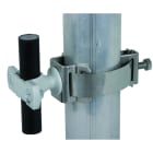 DEHN - Staffa portafilo in materiale plastico inox per conduttura HVI D20mm con fascetta D50-300mm conduttura HVI PA-INOX.