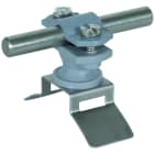 DEHN - Staffa portafilo in PA per TD 6-11mm con elemento di serraggio INOX dimensione 14x0,3mm.