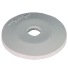 DEHN - Rondella PA grigia H 5mm D 37mm per staffa portafilo e portaasta.