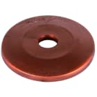 DEHN - Rondella piatta marrone altezza 5mm diametro 37mm.