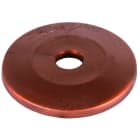 DEHN - Rondella piatta marrone altezza 5mm diametro 37mm.