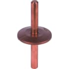 DEHN - Anello di protezione contro stillicidio PMAR e fessurato PA D 37mm H 4,7mm foro 7,5mm.