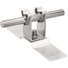 DEHN - Staffa portafilo per tetti DEHNgrip H 20mm grigia con base adesiva modellabile per Td 8mm.