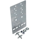 DEHN - Piastra equipotenziale per passerelle portacavi a griglia in acciaio inossidabile AISI 304 PA, PAP 2 EX GI ER.