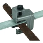 DEHN - Connettore a compressione Fe/Nero per ferri di armatura D 6-22mm o Pt 30mm.