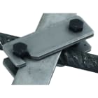 DEHN - Morsetto SV FE/Nero per TD 6-28/PT 30mm NON ZINCATO