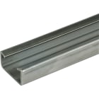 DEHN - Guida profilata INOX L 1000mm per morsetto di collegamento di schermi elettronici. 308421