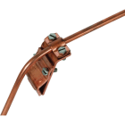 DEHN - Morsetto per grondaia con ribordatura in rame. 338007