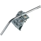 DEHN - Morsetto per grondaia con ribordatura in ferro.