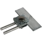 DEHN - Morsetto scanalato in ferro/zinco con cavallo.