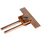 DEHN - Morsetto scanalato in cu con cavallotto.