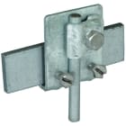 DEHN - Morsetto scanalato in ferro/zinco con cavallo.