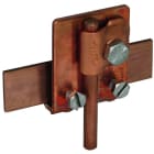 DEHN - Morsetto scanalato in cu con cavallotto.