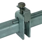 DEHN - Morsetto di connessione in ferro zincato per unione sicura e resistente dei componenti elettrici.