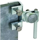 DEHN - Morsetto di connessione in ferro zincato verticale.