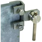 DEHN - Morsetto di connessione verticale in acciaio inossidabile.