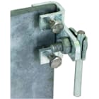 DEHN - Morsetto di connessione in ferro zincato orrizzontale.