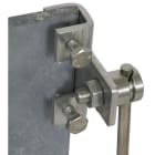 DEHN - Morsetto di connessione in acciaio inossidabile orrizzontale.