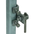 DEHN - Morsetto di connessione in acciaio inossidabile orrizzontale.