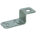 DEHN - Linguetta di collegamento a Z INOX con legamento, foro per rivettare o avvitare. Ganascia di connessione a forma Z in INOX.