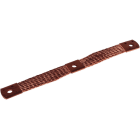 DEHN - Treccia di ponticellamento in rame 50mm² lunga 30cm con fori di fissaggio 8x5,2 e 3x10,5mm.