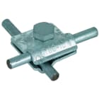 DEHN - Morsetto MV Fe/tZn per TD 8-10mm con vite esagonale.