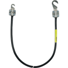 DEHN - Cavo di messa a terra 10mm²/L 1,0m nero con cad. capicorda (B)M8/10 (A)M5/6.