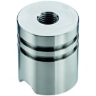 DEHN - Edelstahl Erdungsbrücke M16 D50mm H77mm Cavo messa a terra