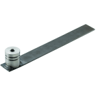 DEHN - Piatto messa a terra con connessione filettata M16, dimensioni 50x63x400mm.