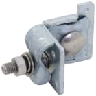 DEHN - Staffa portafilo Fe/tZn 4-8mm per conduttori Td16mm a gabbioni.