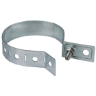 DEHN - Collare per pluviale 60-100mm Fe/tZn con foro di collegamento D 10,5mm.