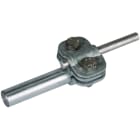 DEHN - Morsetto di sezionamento UNI Fe/tZn con piastra intermedia per Td 16/7-10mm Fe/tZn con piastra intermedia per Td 16/7-10mm.
