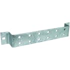 DEHN - Barra di messa a terra Fe/tZn per l'equipotenzialità con 2 x 6 collegamenti, fori 2x6.