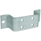 DEHN - Barra di messa a terra inox per l'attrezzatura tenziale con fori 2x2 e 2 collegamenti.
