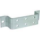 DEHN - Barra di messa a terra inox per l'equipaggiamento di tenuta con 2x3 fori di collegamento.