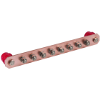 DEHN - Barra equipotenziale industriale in rame, 8 poli. 472227