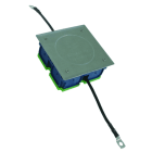 DEHN - Punto di sezionamento 160x160x68mm con 2 cavi di collegamento flessibili Cu 16mm² L ca. 230mm.