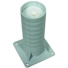 DEHN - Distanziatore per cassetta di seziona con appotto isolante h=50-200mm P-grigia.