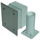 DEHN - Cassetta di sezionamento per isolamento a cappotto 185x145x90mm P-grigia.