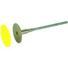 DEHN - Punto fisso di terra Tipo M M10/M12 INOX(V4A) pressata con astina di collegamento Fe/tZn, astina di collegamento inclusa.