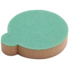 DEHN - Pad in materiale espanso D=90mm T=20mm con linguetta adesiva.