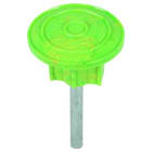 DEHN - Marcatura in PVC per linguetta di connessione TD 10mm, Pt 30x3,5mm, colore verde/giallo, con copertura protettiva.