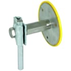 DEHN - Punto fisso di terra tipo M per M10/M12 inox con morsetto MV per Td 8-10mm Fe/tZn.