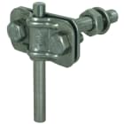 DEHN - Morsetto di coll. per punto fisso di ter ra M10 per RT 8-10/Pt 30mm INOX (V4A) - Morsetto di coll. per punto fisso di ter.