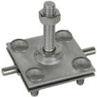 DEHN - Morsetto di collegamento per punto fisso di terra.