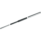 DEHN - Asta di adduzione L = 1750 mm con riduzi one del diametro D 16/10mm parzialmente isolato.
